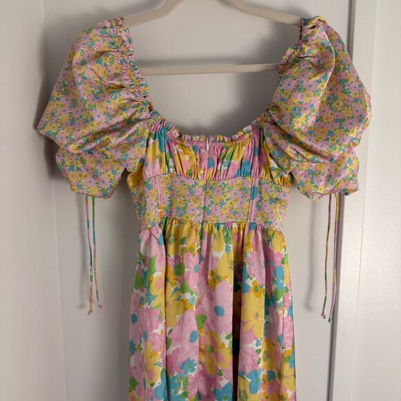 For Love & Lemons Emily Mini Dress Size XS | LIKE NEW - Picture 7 of 9